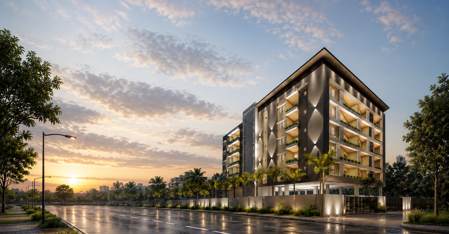 Loger Galaxy luxury apartments in Bhubaneswar